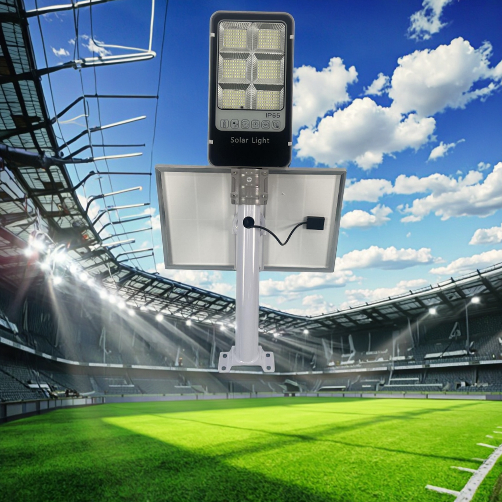 Laihong High Mast Pole Sports Lighting 200W-1500W Football Field Tennis Court Basketball Arena Reflector Stadium LED Solar Light