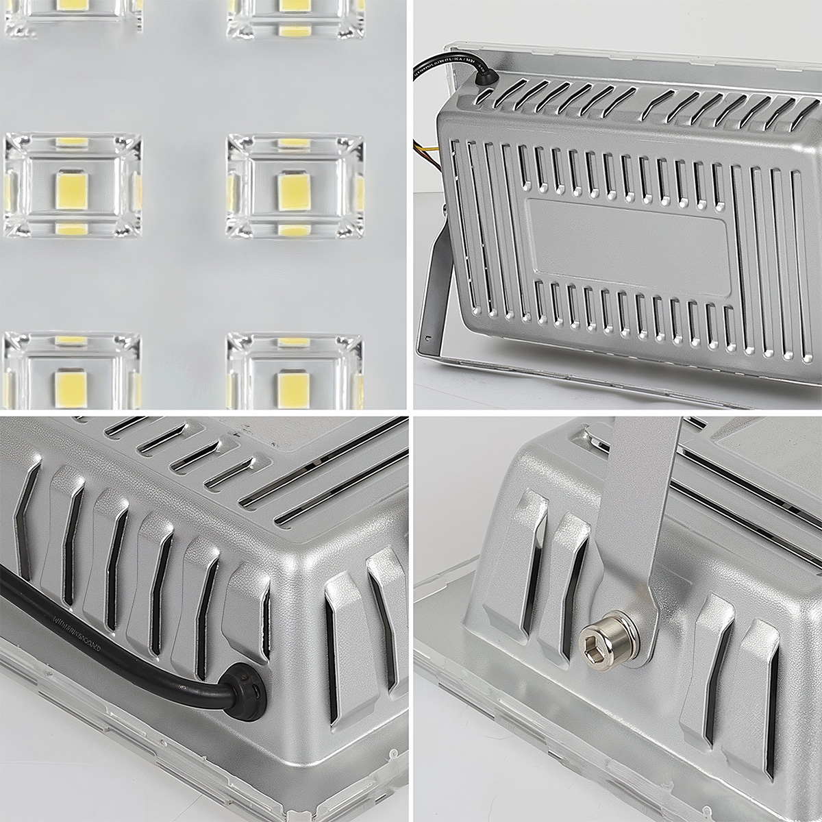 50W-600W LED Flood Light Outdoor IP66 Waterproof High Lumen Security Lighting for Garden Yard Building Facade Warehouse Factory