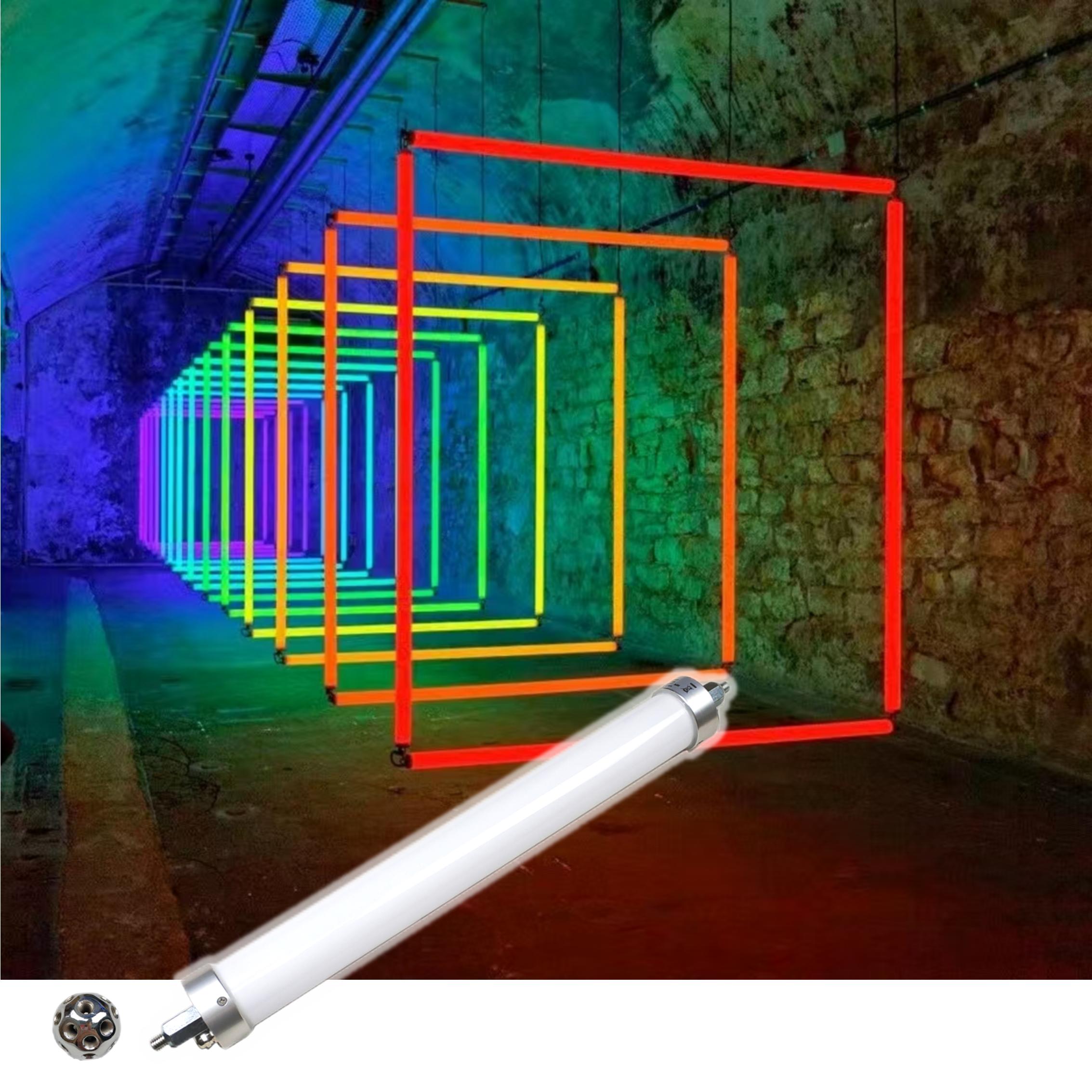 Custom RGB Light Tunnel for Wedding Runway Party Lighting Tunnel DMX512 RGB LED Tube Lights