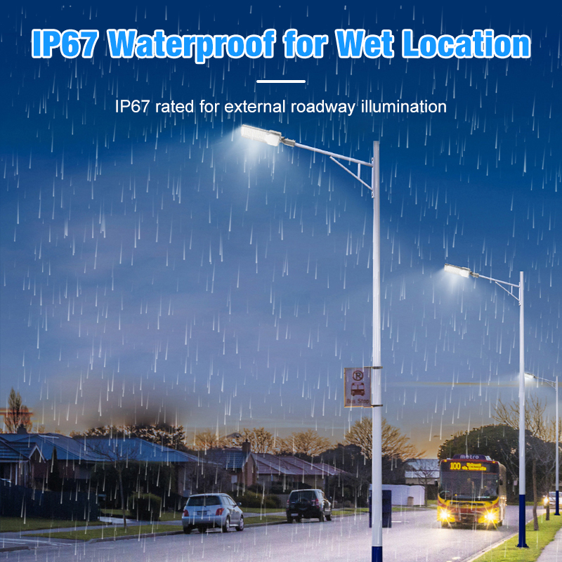 5 Years Warranty 6500k 180lm/w Waterproof IP67 IK10 50W LED Street Lights 150W Outdoor