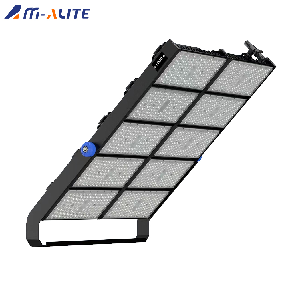 LED Stadium Light Outdoor IP66 High Bright 130000 Lumens Flood Light 500W Sport Court Gym Stadium Lamp