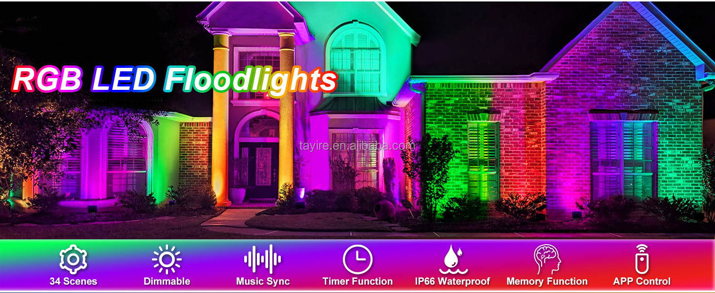 Smart Floodlight App Control