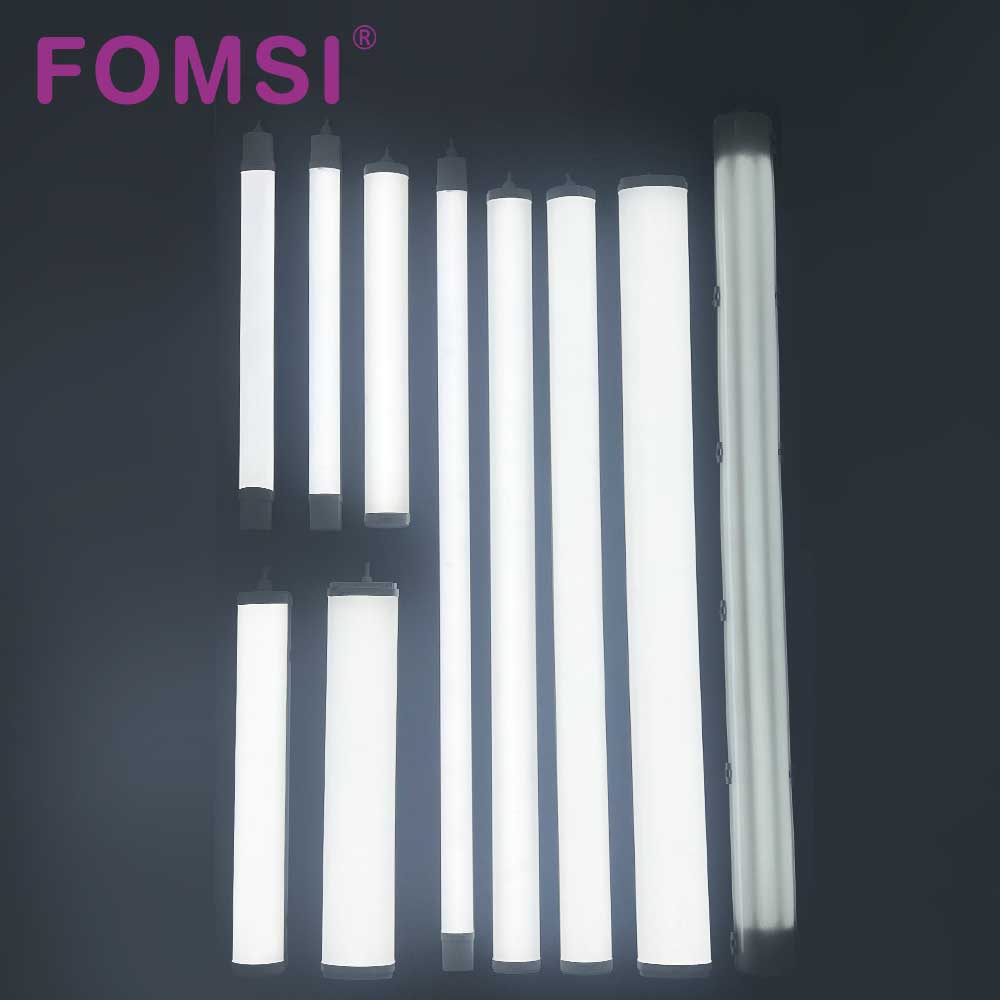 FOMSI 18W 36W Led Ip65 Tri-proof Light Waterproof Batten Lamp for Warehouse or Garage LED Vapor-Tight Light