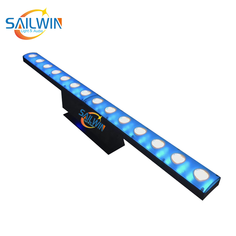 Sailwin 14X3W Led Wall Washer 84pcs RGB Wall Washer With Point Pixel Control Linear Pixel Led Wall Washer Light for Hotel Club