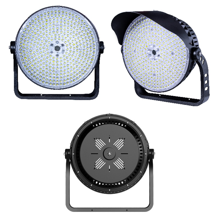 AORUITAI IP65 600 800 1000 1200 W High Brightness LED Sport High Mast Flood Light for Tennis Stadiumd Football Airport