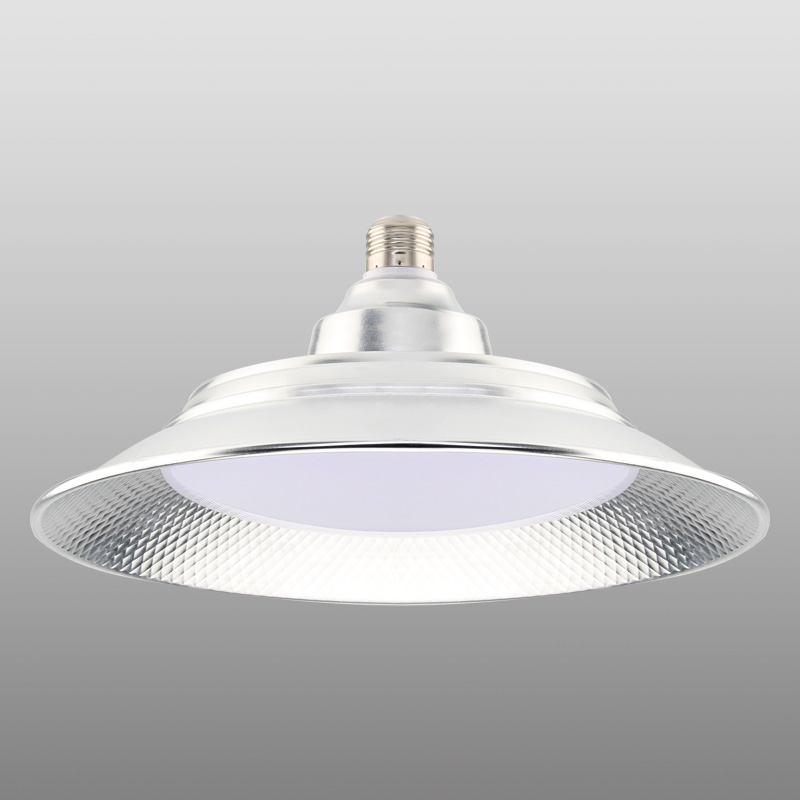 60W E27 Screw-Mouth LED High Bay Light Aluminum Dimmable UFO LED for Indoor Warehouse IP65 Rating