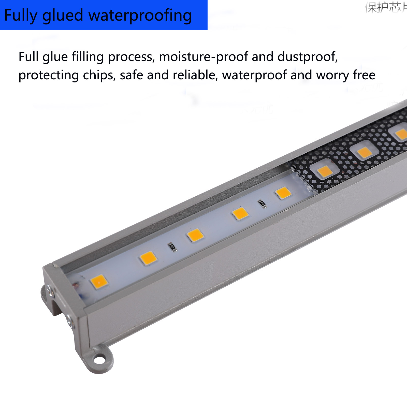 LED wall washer light product view 3