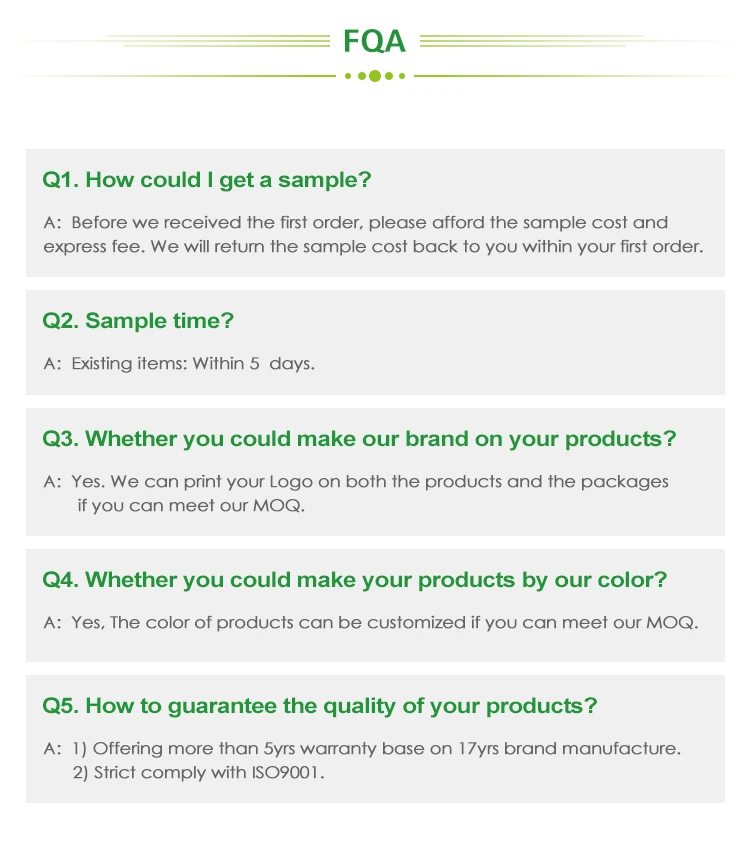 FAQ Section Header