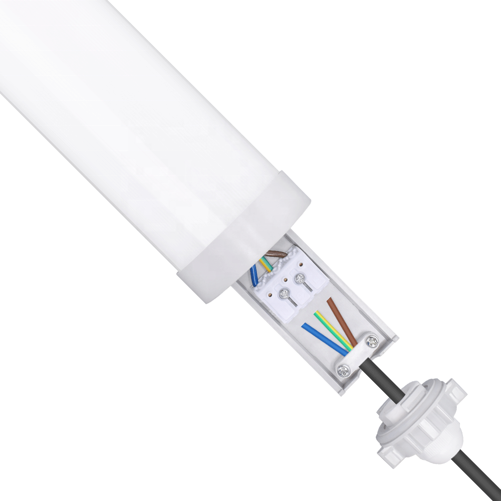 Portable Vapor Tight Fixture Linkable Ip65 Ik08 Led Plastic Radar Waterproof Tri-proof Tri Proof Light