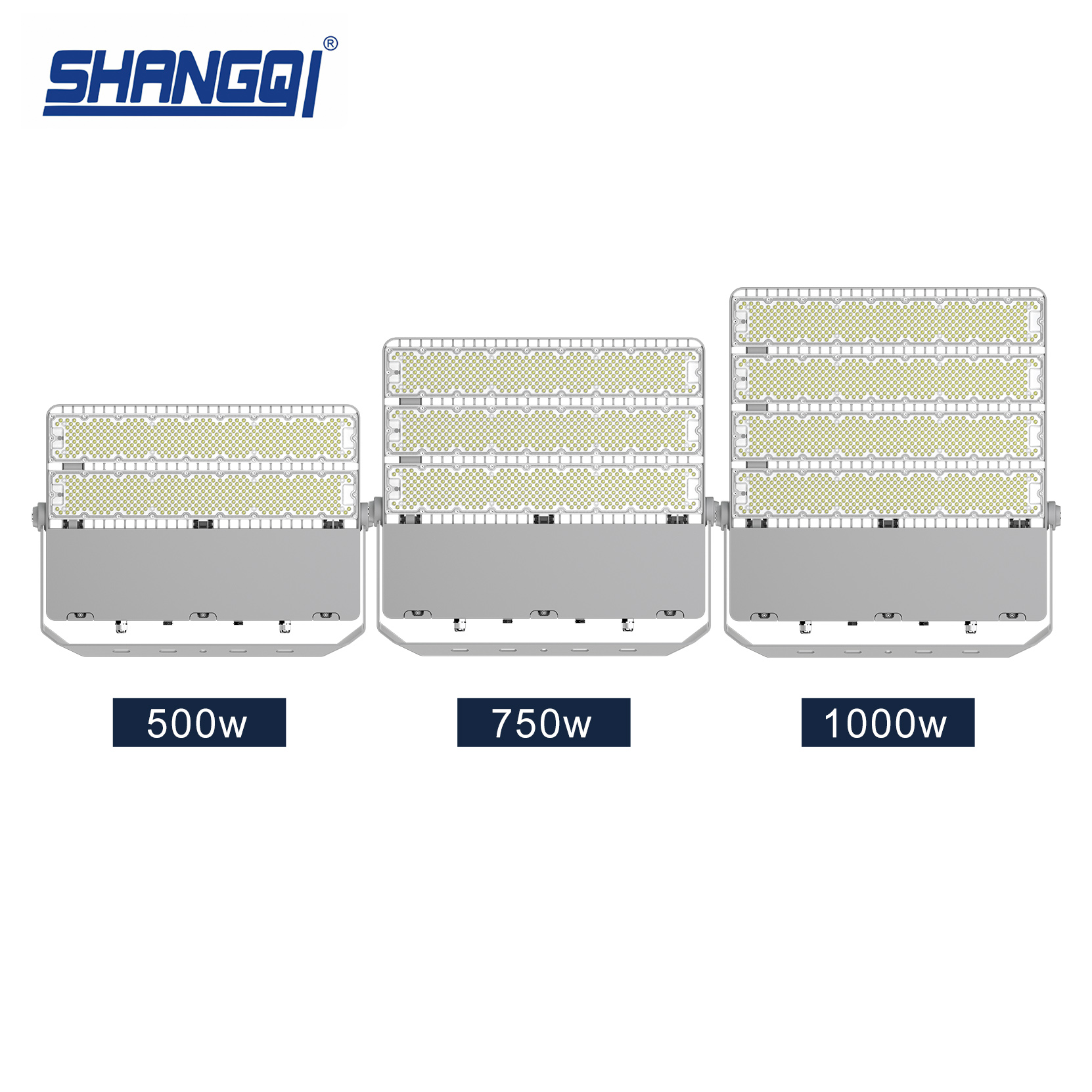 High Lumen Die-Cast Aluminum Basketball Court Outdoor Sports Field High Mast Light Ip65 500w 750w 1000w Led Stadium Light