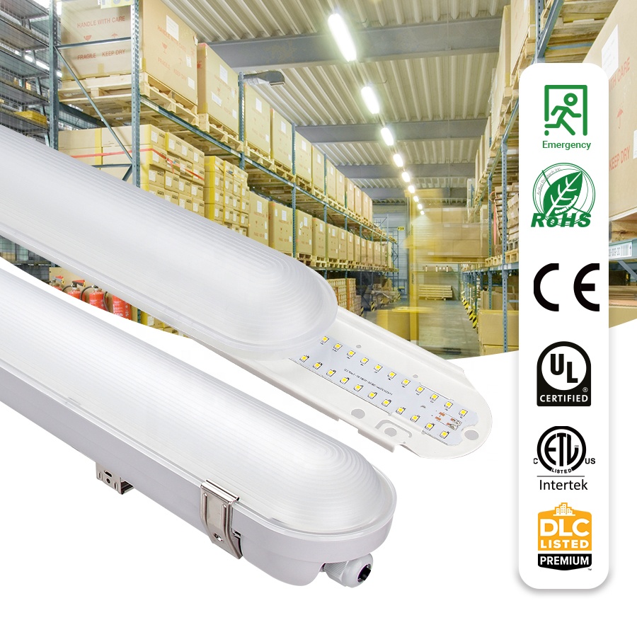 1200mm 1.2M Led Tri-proof Light Waterproof Shop IP65 Industrial Tri Proof Linear Led Vapor Tight Light Fixture