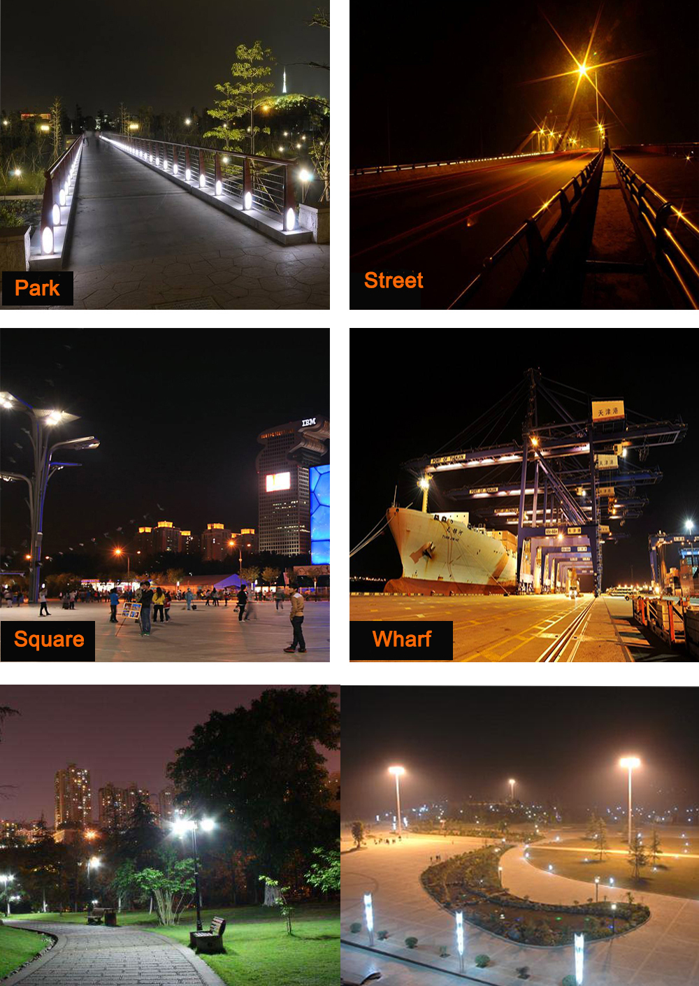 LED Flood Light Commercial Stadium Application