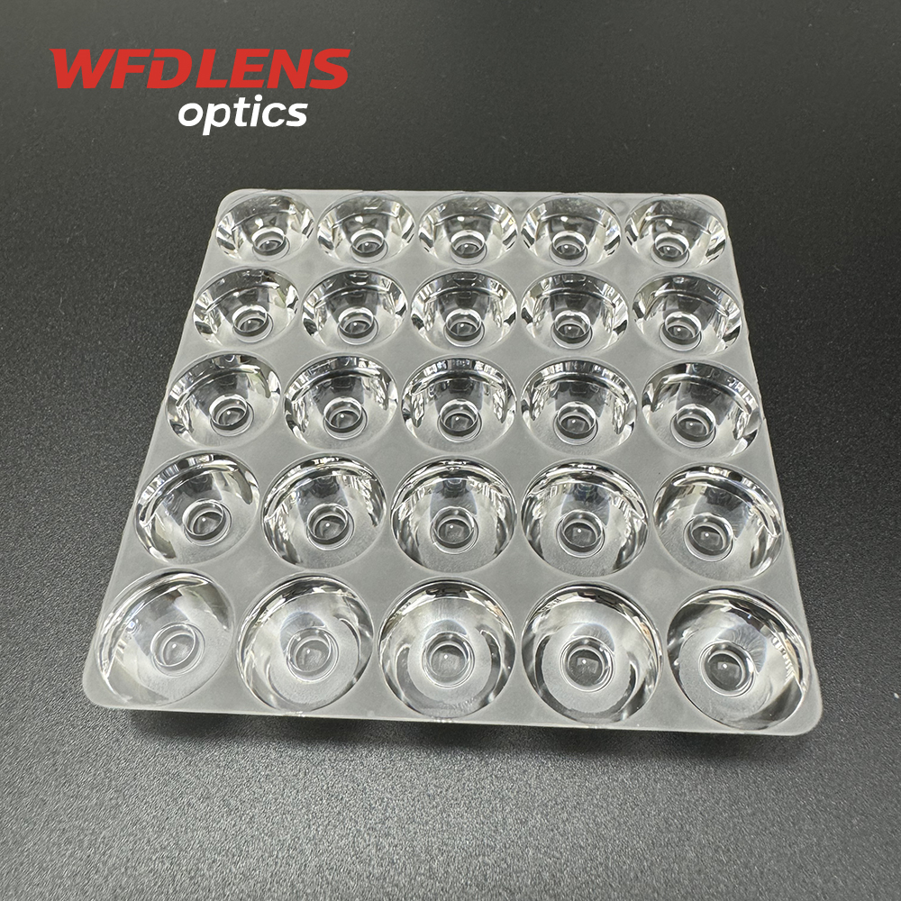 New Arrival 10 Degree 5050 Led Lens 75mm Led Optical Lens for Stadium Lights