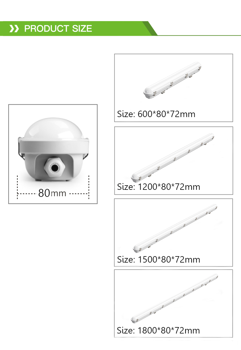 LED Tri-proof Light Detail 4