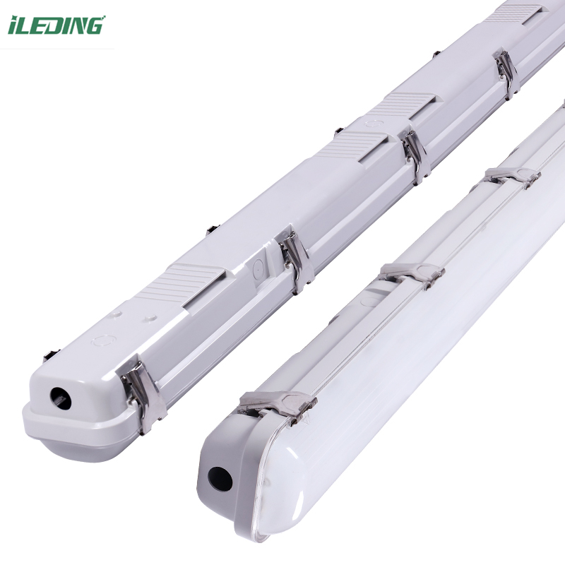 Weather Proof 60W 4' LED Linear Tri Proof Light Industrial Vapor Tight Fixture