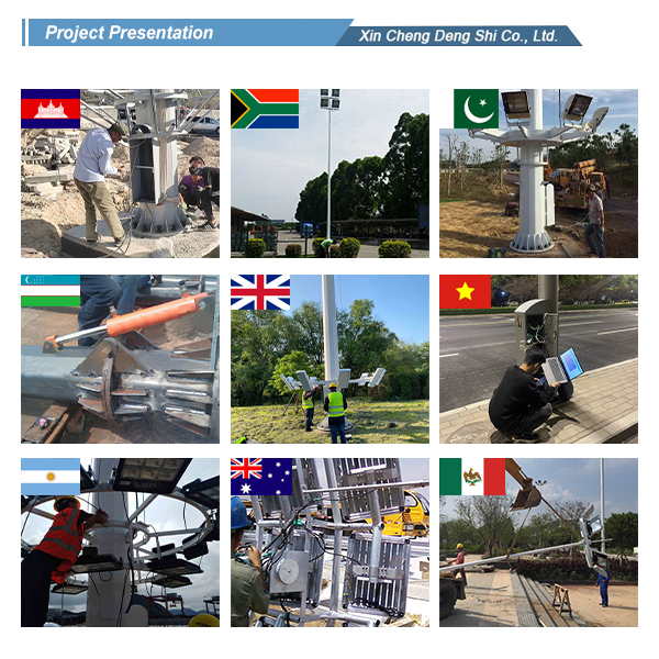 IP66 100W-400W Industrial LED Post Top &amp; Parking Lot Smart Street Lights Road Lighting Fixtures
