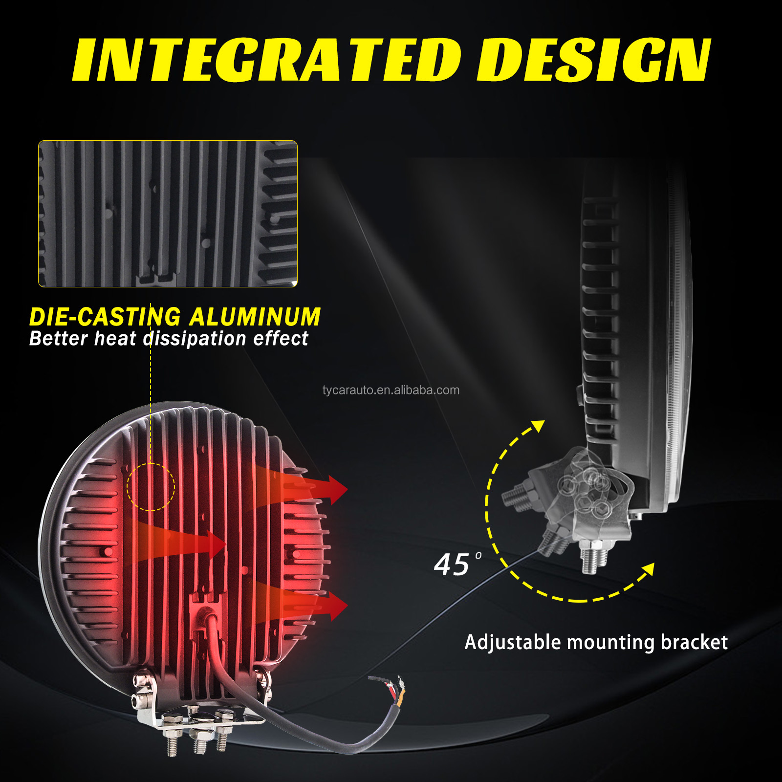 9 Inch 120W Led Driving Light Showcase 3