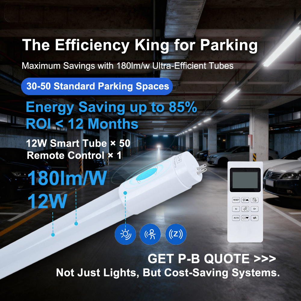 Amelech Led Lights With Motion Sensor Smart Motion Sensor Light Smart Led Solutions Led Tube For Multi Storey Car Park