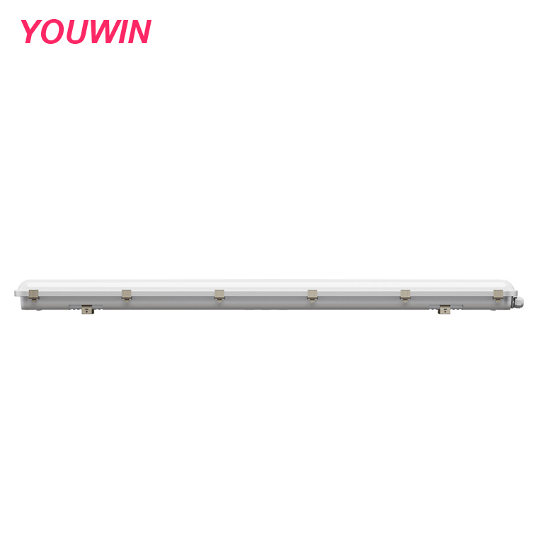 YOUWIN High Quality 1200mm 40W Waterproof Vapor Tight LED Tri-Proof Lights 40w Industrial Workshop Linear DALI Dim for Garages