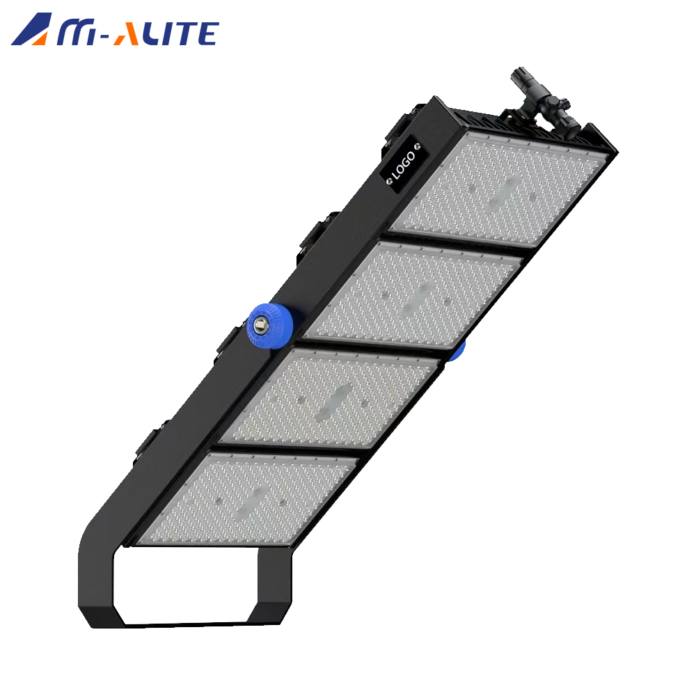 LED Stadium Light Outdoor IP66 High Bright 130000 Lumens Flood Light 500W Sport Court Gym Stadium Lamp
