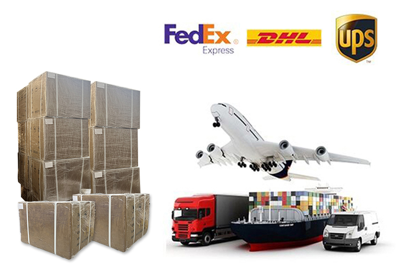 Packaged products shipment