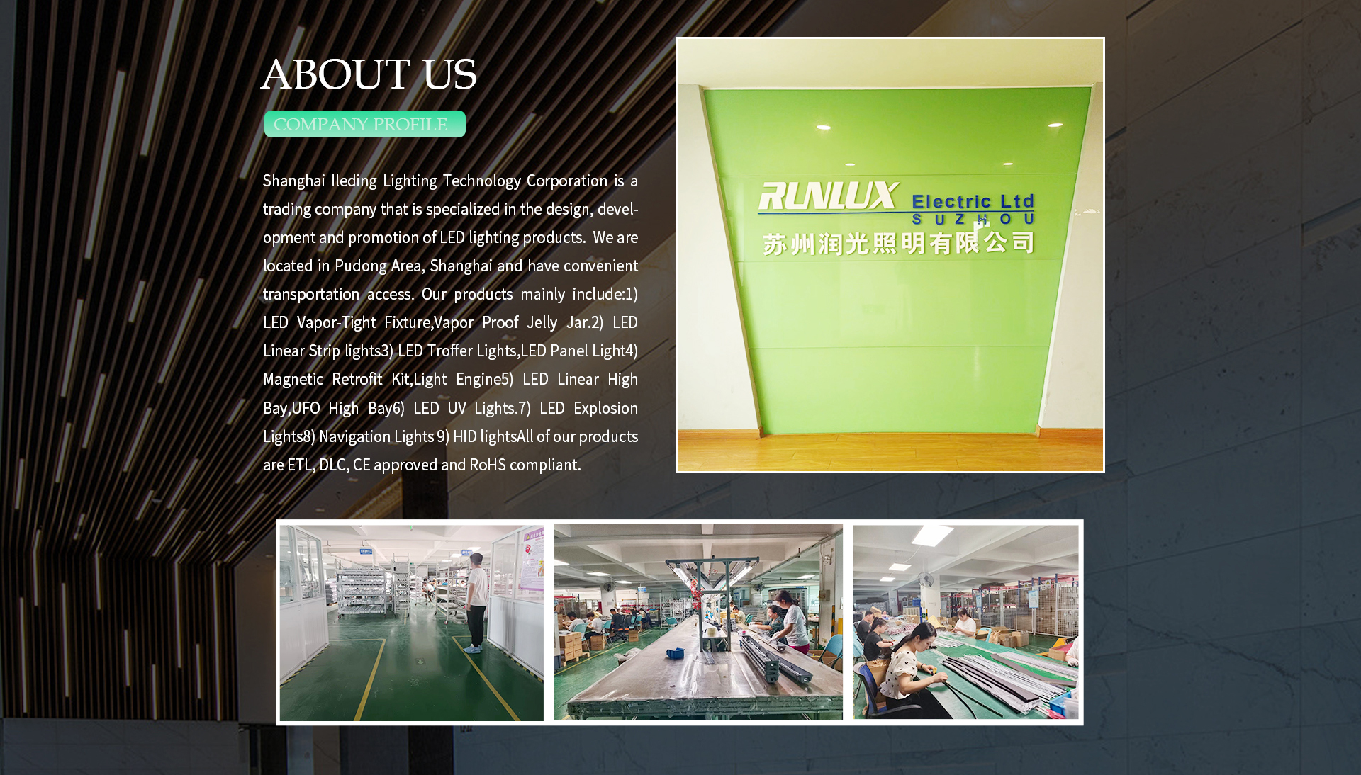 Testing Equipment / Manufacturing Process