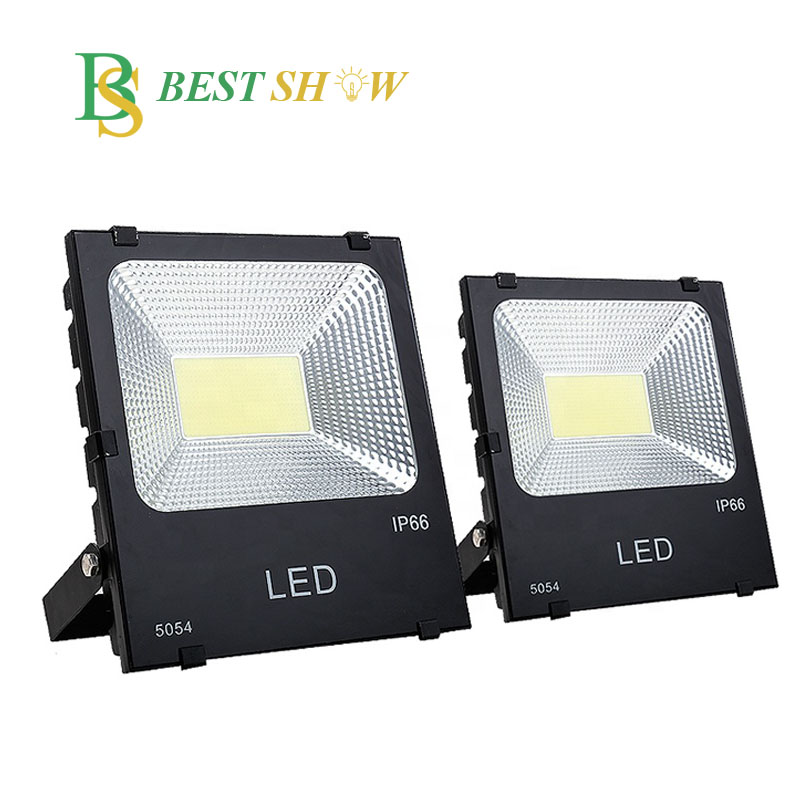 Outdoor IP66 Rechargeable Reflector Led Floodlight Skd 10w 30w 50w 100w 200w 300w 400w 500w Led Flood Light