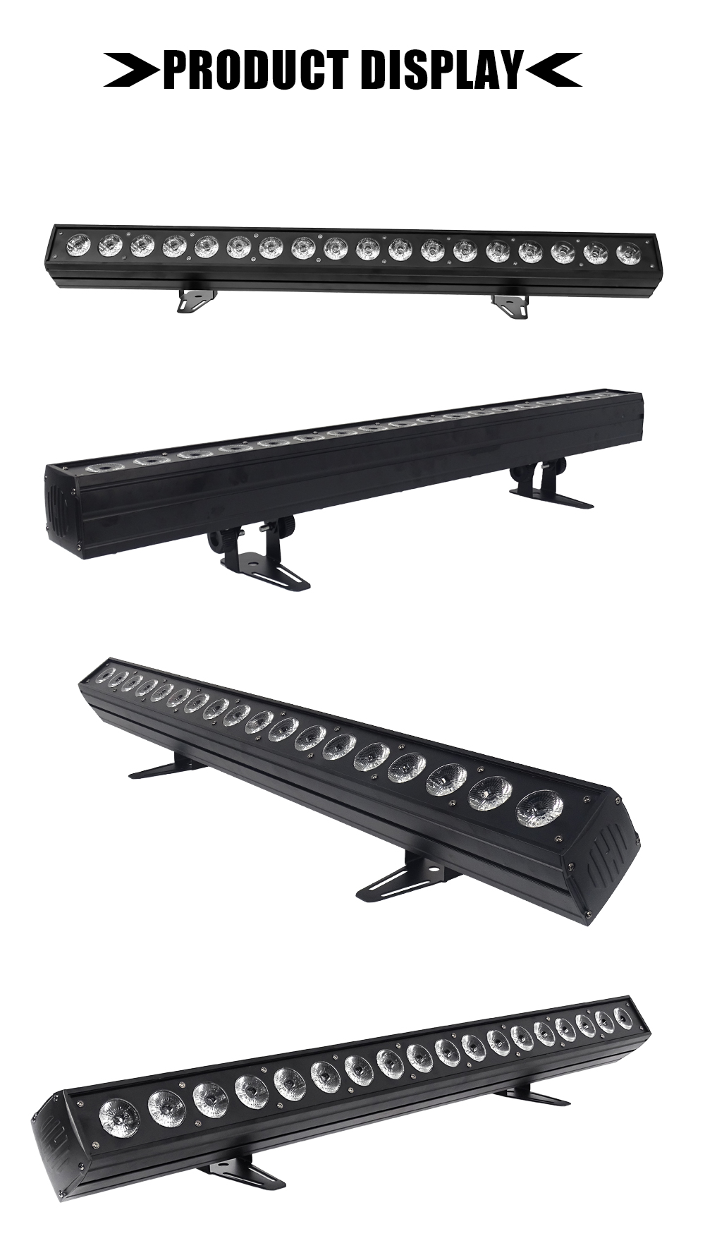 LED Wall Washer Color Rendering