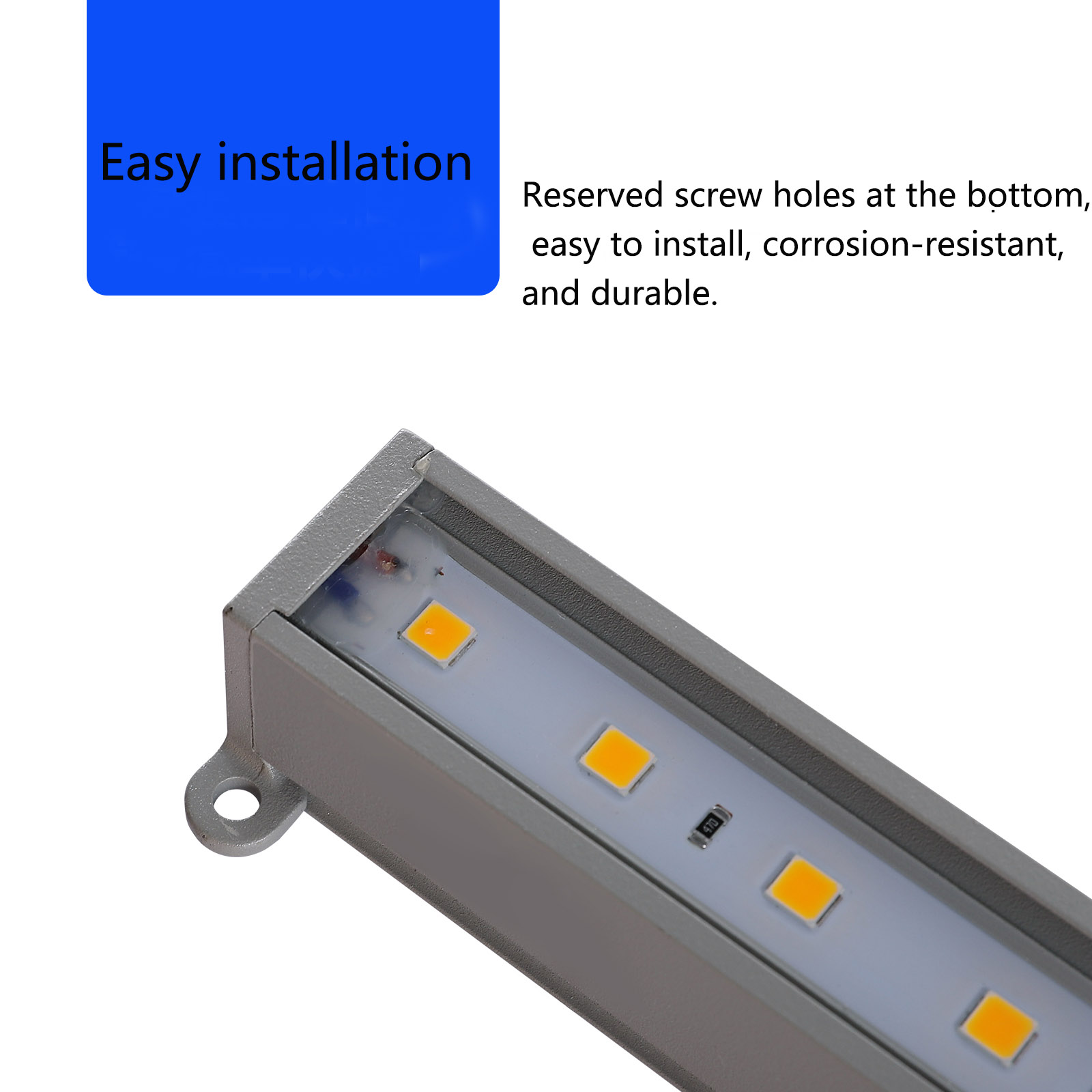 LED wall washer light product view 4