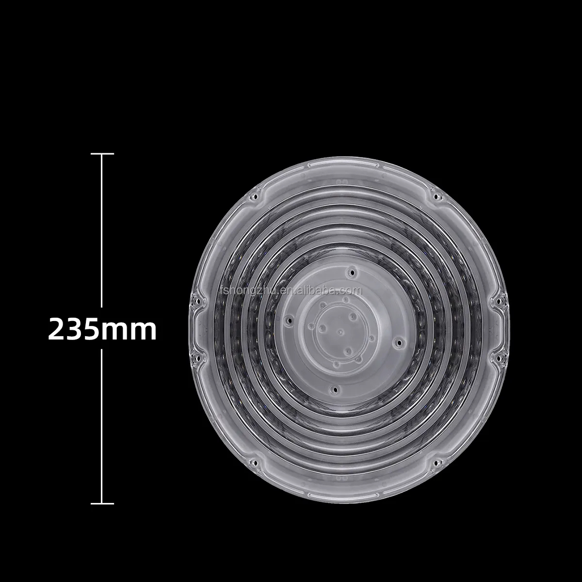 150W Outdoor LED UFO Highbay Light with 92% Transmittance Transparent PC Material 2-Year Warranty for Garages