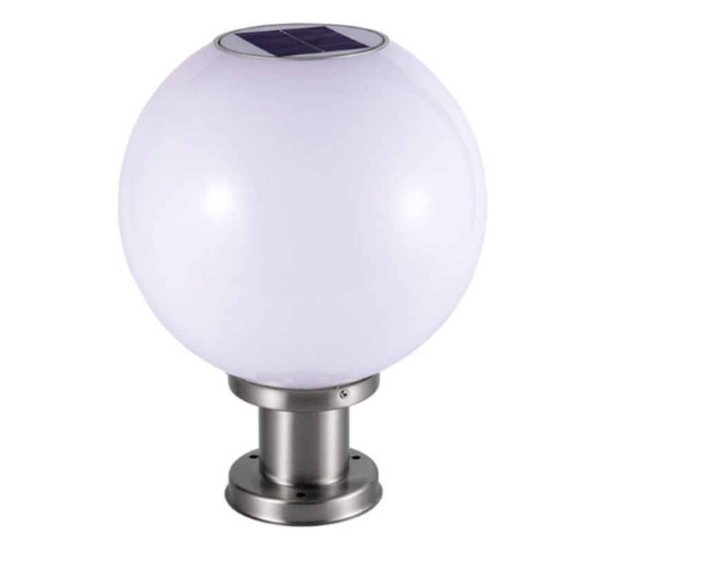 Solar Lights Outdoor Pillar Light Ball Garden