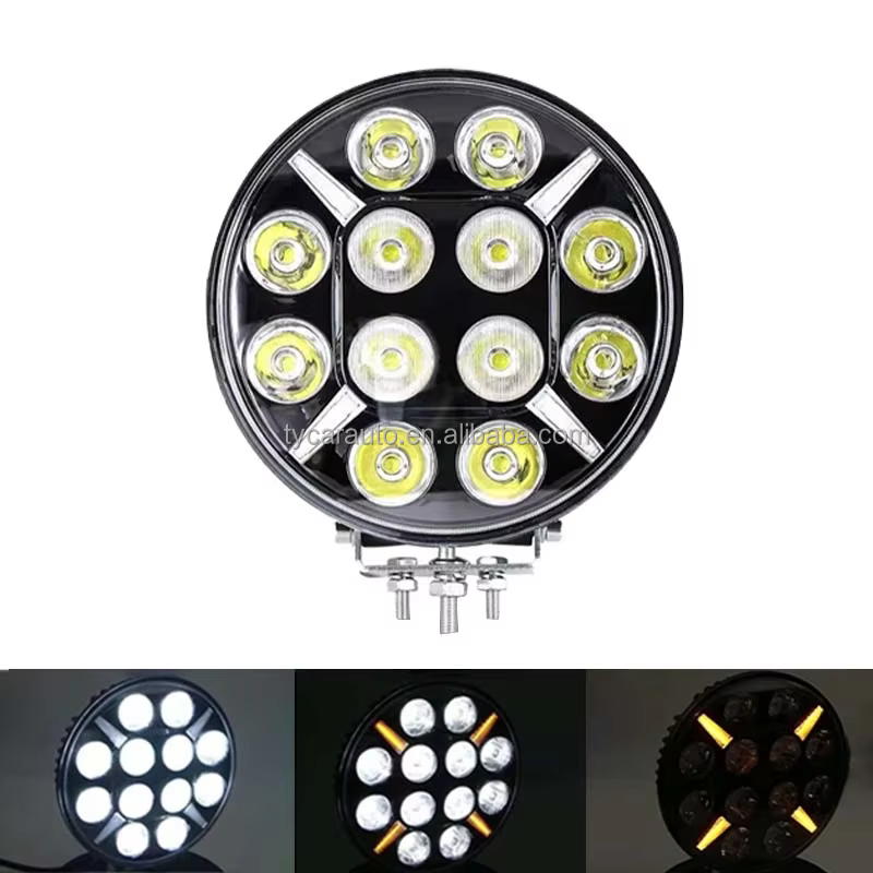 9 Inch 120W Led Driving Light Specifications Diagram