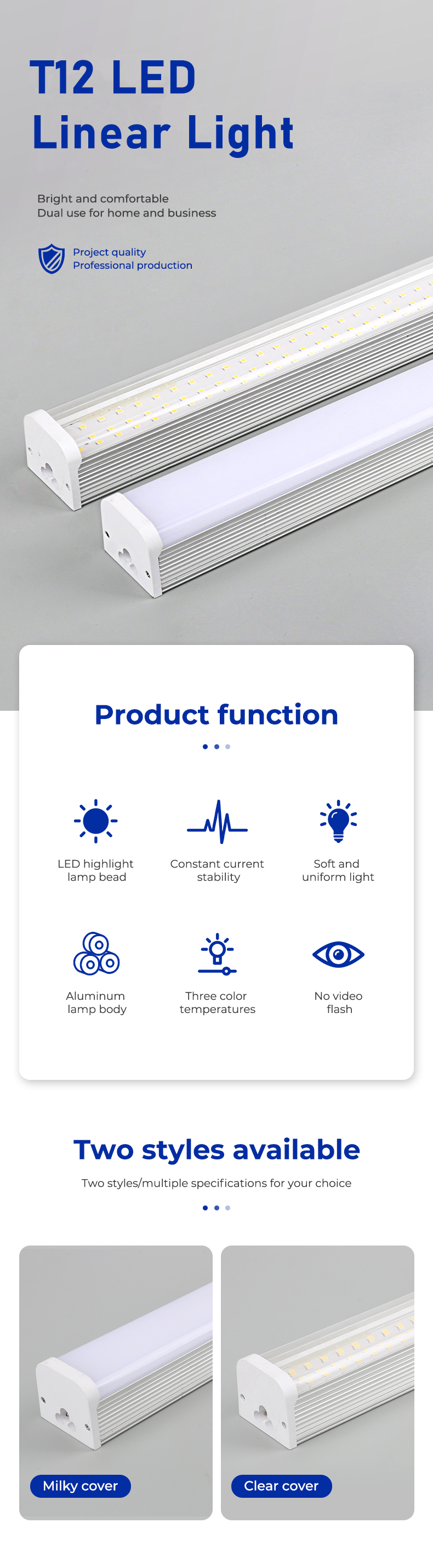 LED Linear Lighting Fixture Overview