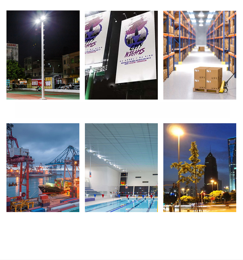 Led High Bay Light 100W 150W 200W 300W 1000w Warehouse Commercial Lighting Industrial Lamp UFO Canopy Luminaire