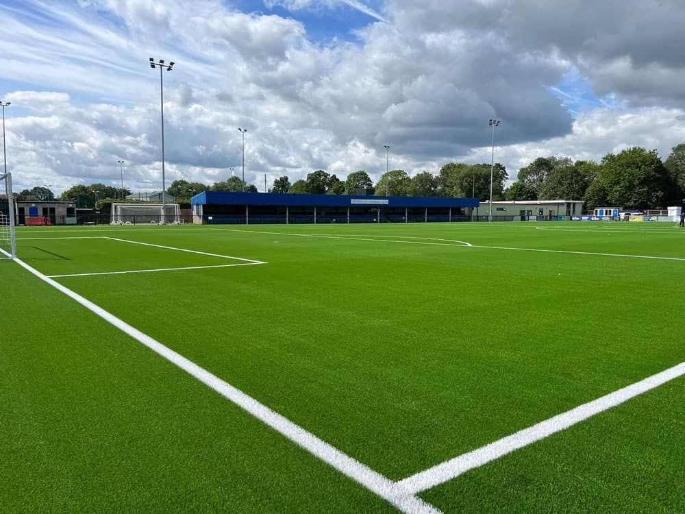 Custom Colors and Logos for Football Field