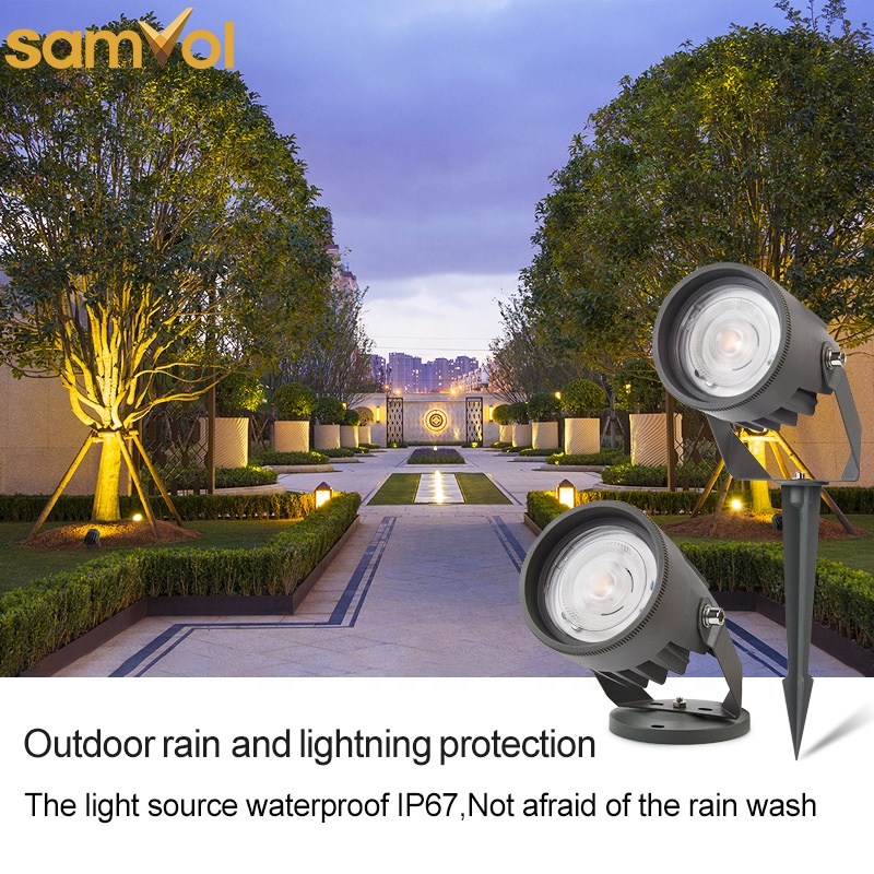 LED Spot Light Outdoor IP67 High Penetration Spotlight for Architectural Lighting Garden Villa