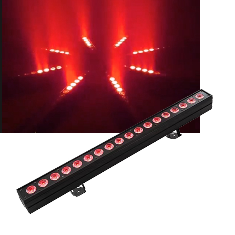 LB1815 IP65 18x10W RGBW LED Wall Washer Light DMX512 Outdoor Stage Lighting