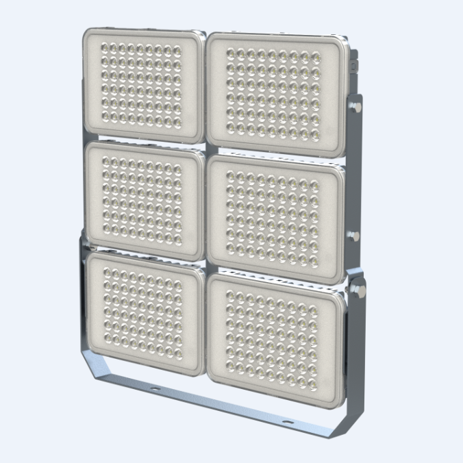 High Lumen 160lm/w IP65 COB Outdoor High Mast Led Tunnel Lighting 100W Module Flood Light