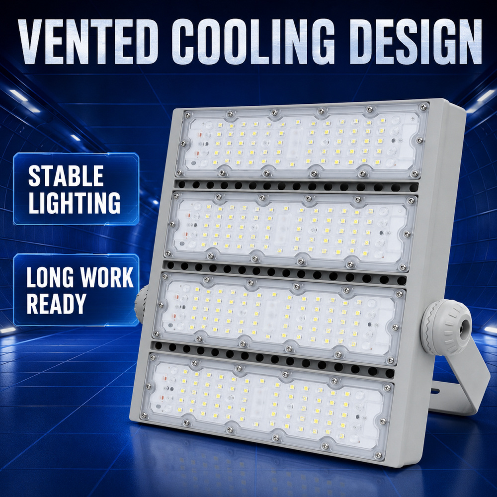 High Power Professional IP65 Waterproof Die-Cast Aluminum Stadium Light Outdoor Professional Tunnel Light
