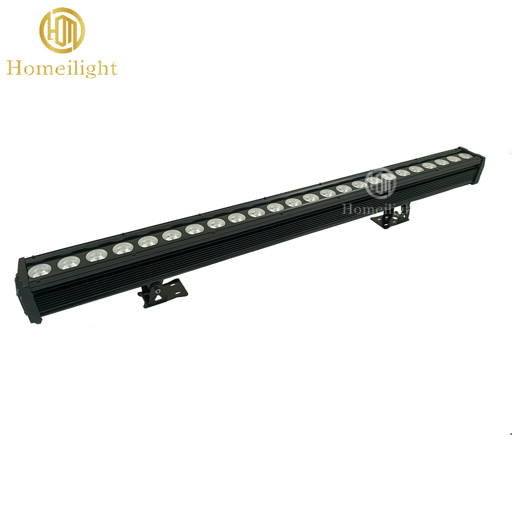 24pcs 3W RGB 3in1 LED Wall Wash Light LED Outdoor IP65 Waterproof Led Wall Washer Bar for Building