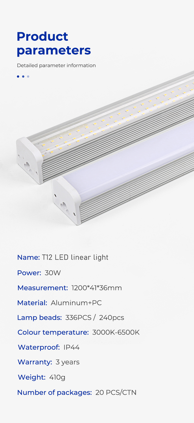 LED Linear Light Details