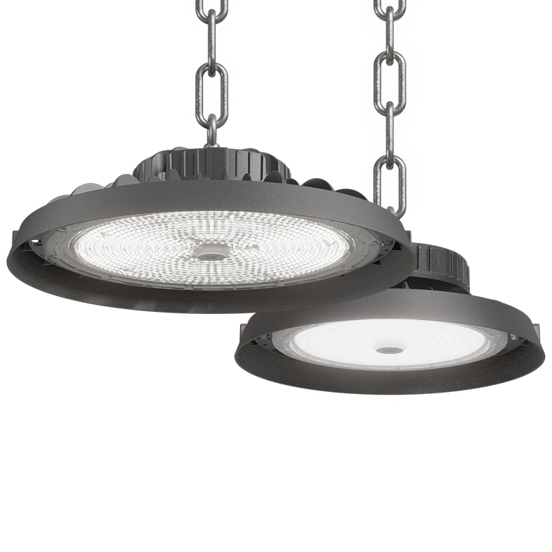 Stock in US EU IP65 UL ETL Multiple Industrial Lighting Power CCT Selection 150W 240W Warehouse Induction UFO Led High Bay Light