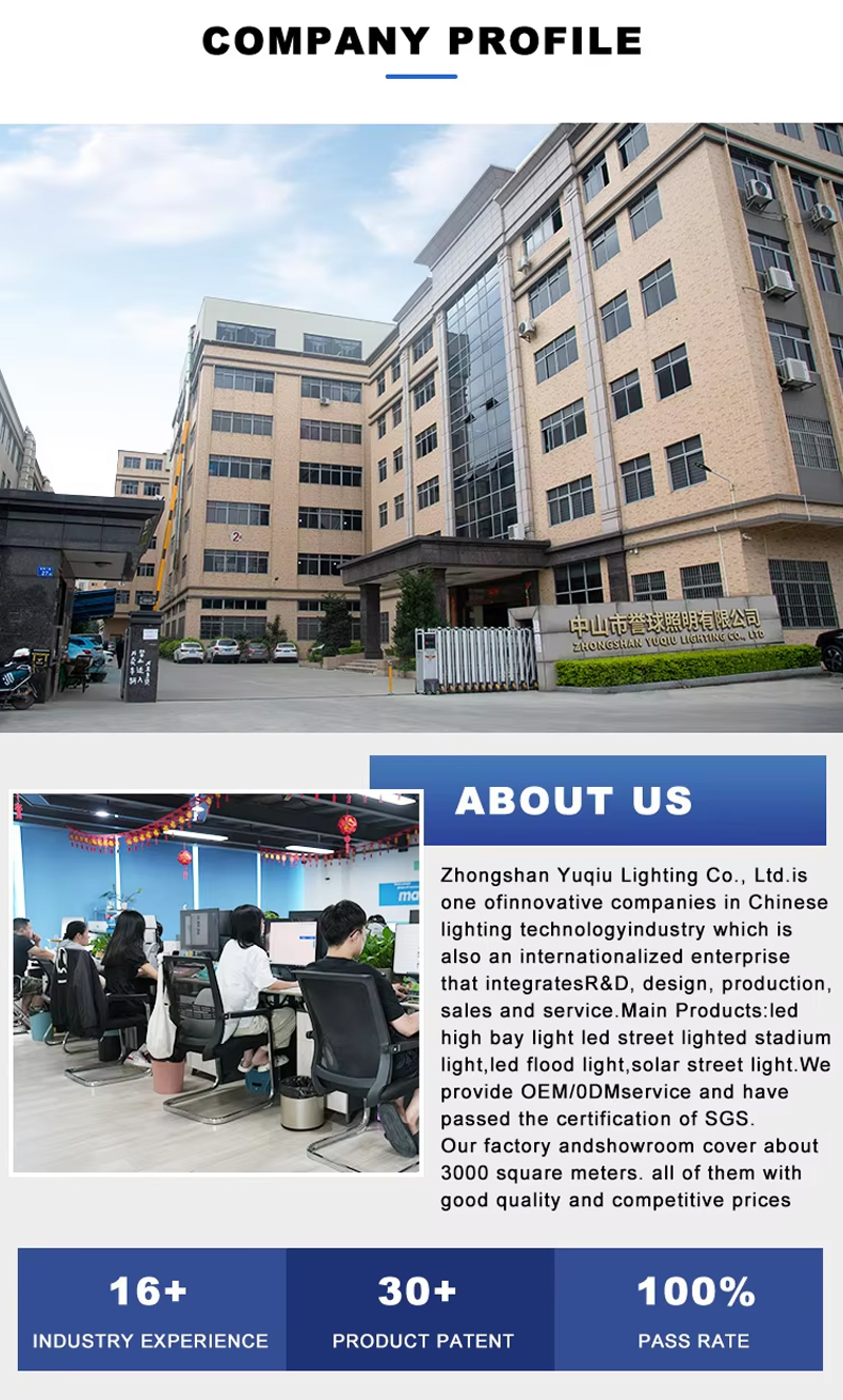 Manufacturing process for Basketball Court Flood Light
