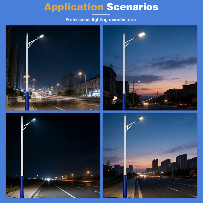 50W LED Street Light Outdoor Highway Parking Lot Waterproof IP65 Aluminum Lamp Body AC Road Lighting