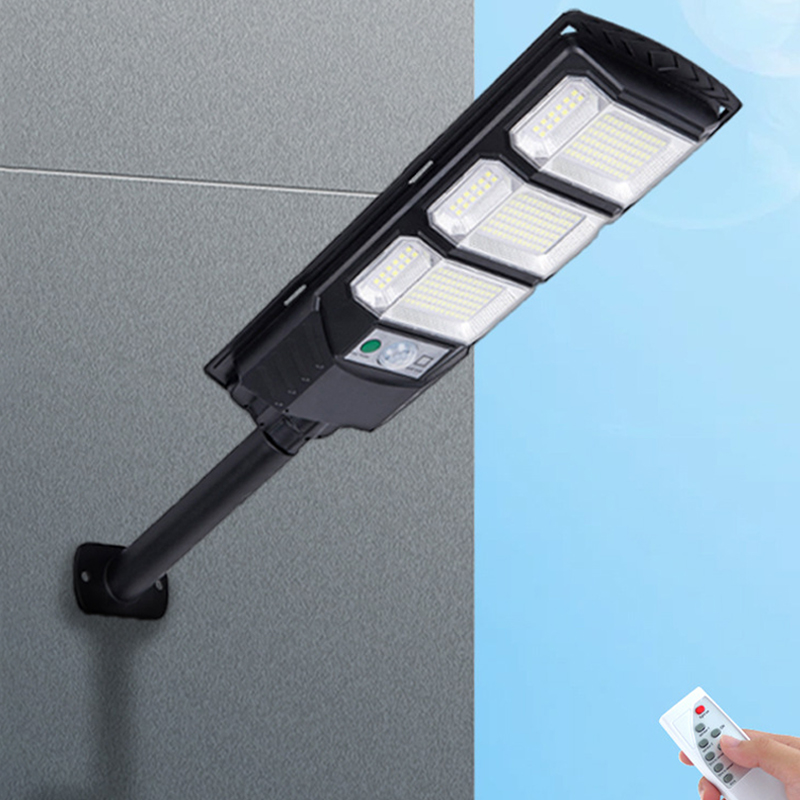 IP66 Waterproof Integrated ABS Solar Street Light with LED Light Source for Outdoor Villages and Parking Lots