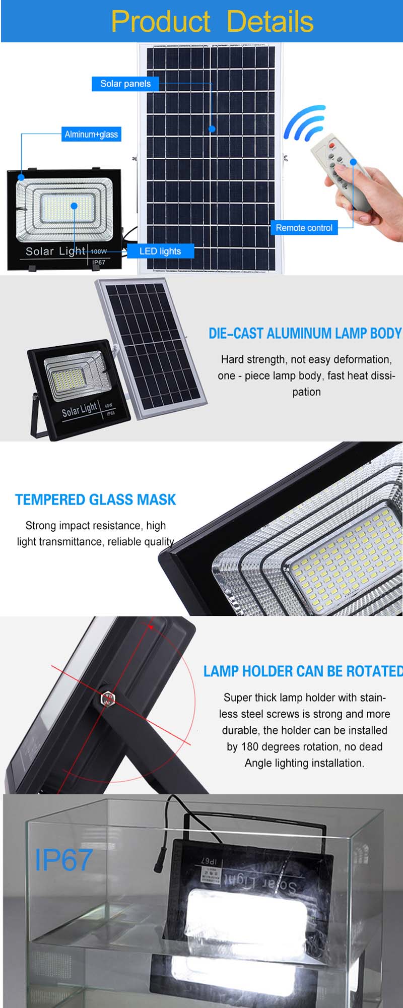 100w 150W 300w 400w 500w 600W Led Floodlight 200w