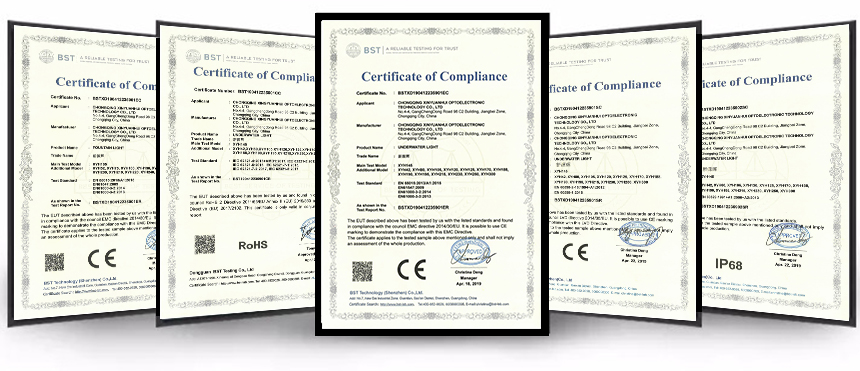Certificates