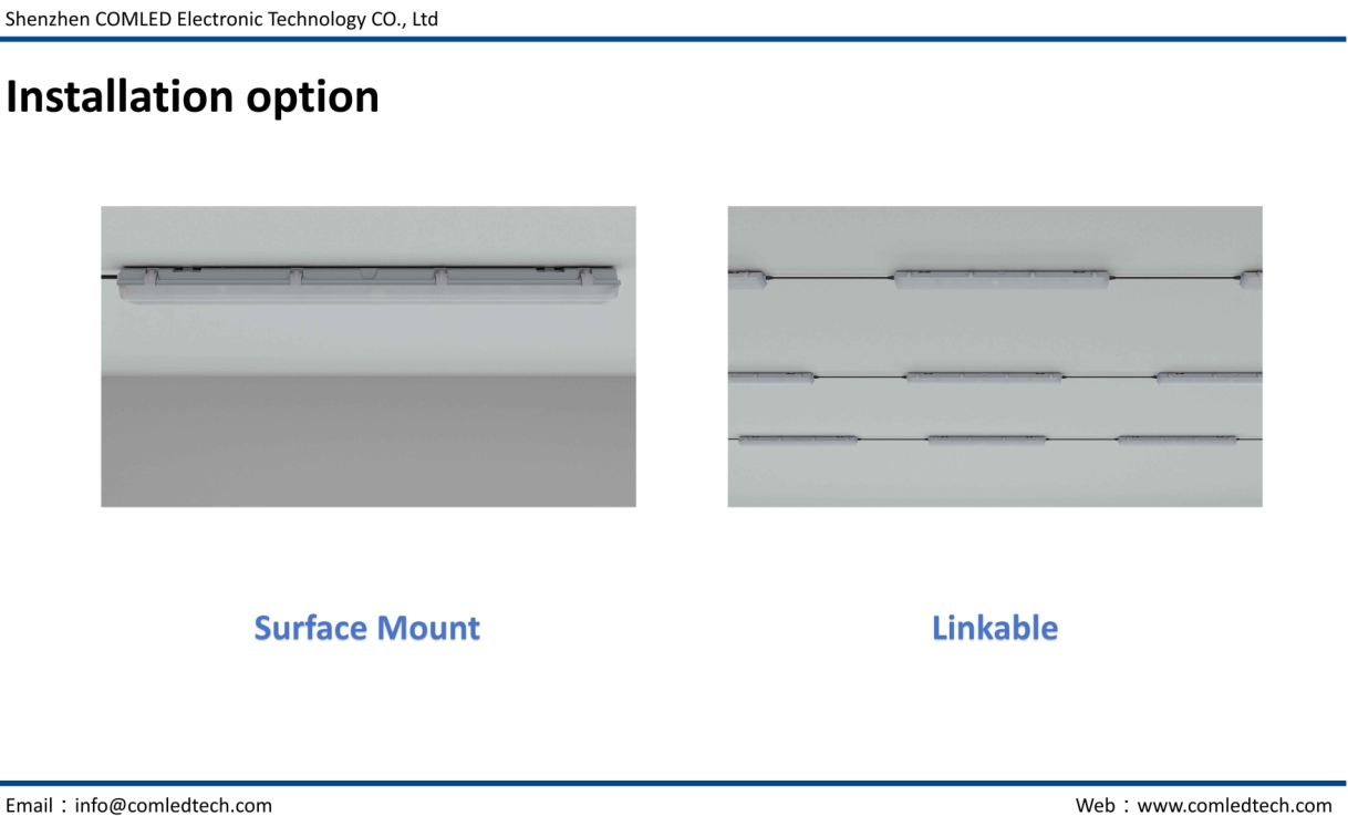 Tri-proof Fixture Installation