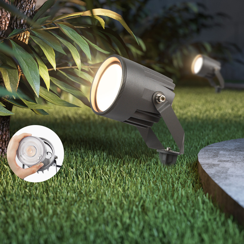 LED Spot Light Outdoor IP67 High Penetration Spotlight for Architectural Lighting Garden Villa