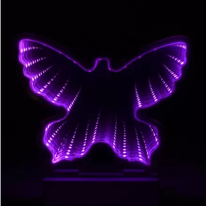 Led Infinity Tunnel Sign Led Mirror Tunnel Light Led Home Decoration Tunnel Mirror Light for Retail